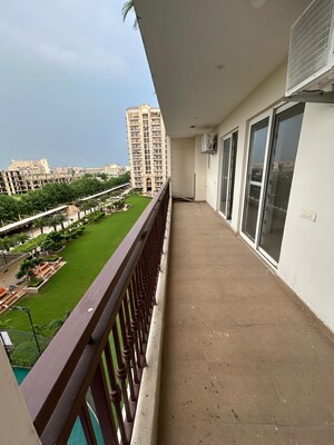 Balcony in 4 BHK Apartment at Affinity Greens, International Airport Road – for Rent