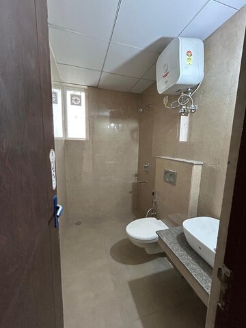 Bathroom in 4 BHK Apartment at Affinity Greens, International Airport Road – for Rent