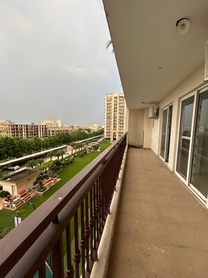 Balcony in 4 BHK Apartment at Affinity Greens, International Airport Road – for Rent