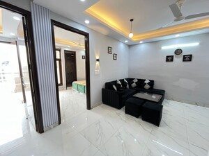 Living Room in 2 BHK Apartment at Freedom Fighters Enclave – for Rent