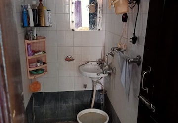 Bathroom in 2 BHK Apartment at Milton Tower, Vip Road – for Rent