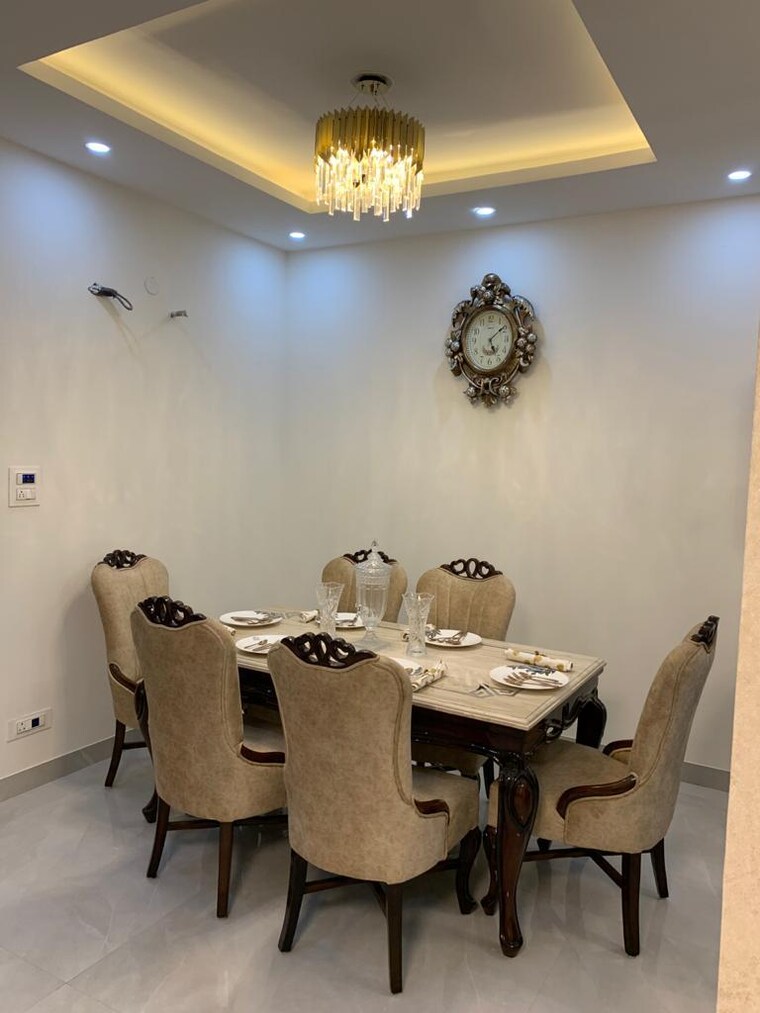 Dining area, patiala road 3 Bedroom 1500 Sq.Ft. Apartment In Patiala Road Zirakpur 9354555