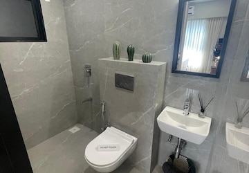Bathroom in 2 BHK Builder Floor at Byculla House, Byculla – for Sale