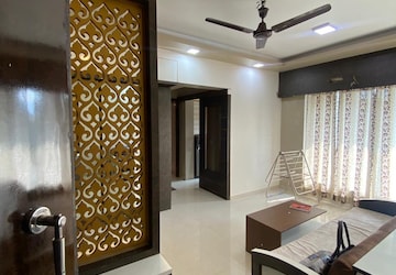 Living Room in 3 BHK Apartment at Chandak 34 Park Estate, Goregaon West – for Rent