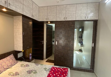 Bedroom in 3 BHK Apartment at Chandak 34 Park Estate, Goregaon West – for Rent