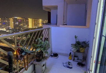 Balcony in 3 BHK Apartment at Nirala Estate II, Tech Zone 4 Greater Noida – for Rent