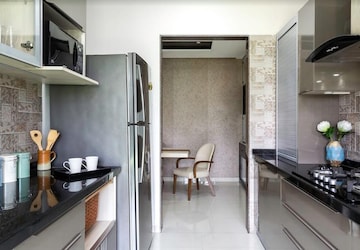 Balcony in 2 BHK Apartment at Nahar Cayenne, Powai – for Rent