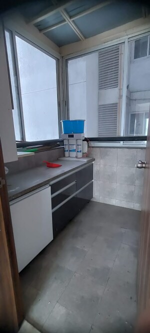 Kitchen in 3 BHK Apartment at Nahar F Residences, Balewadi – for Rent