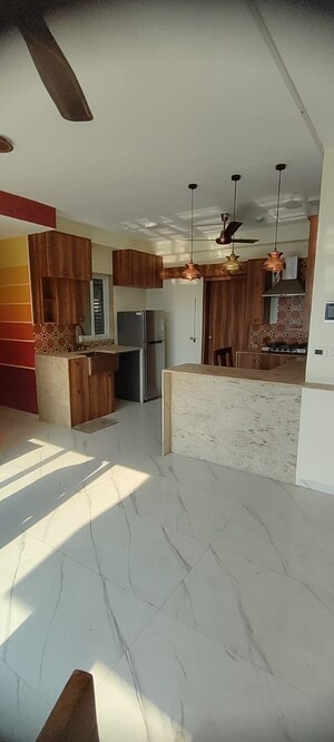 Kitchen in 3 BHK Apartment at Nahar F Residences, Balewadi – for Rent