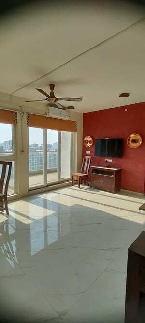 Kitchen in 3 BHK Apartment at Nahar F Residences, Balewadi – for Rent