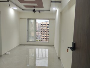 Building Lobby in 1 BHK Apartment at Shree Krushna Tower, Mulund West – for Rent