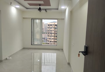 Building Lobby in 1 BHK Apartment at Shree Krushna Tower, Mulund West – for Rent