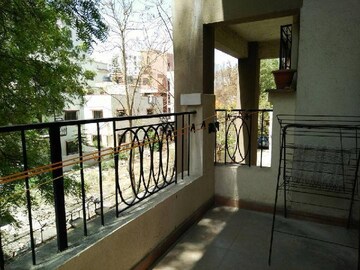 Balcony in 3 BHK Apartment at Aditya Breeze Park, Balewadi – for Rent
