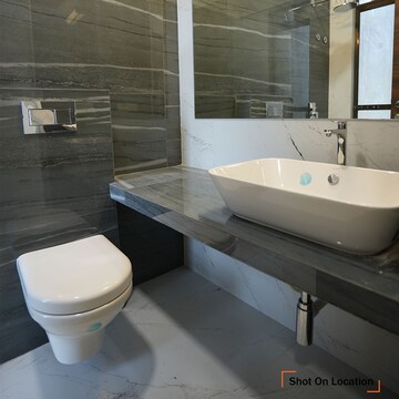 Bathroom in 3 BHK Apartment at Tharwani Vedant Palacia, Khadakpada – for Sale
