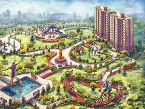 2 BHK Apartment – Exterior View View at Shapoorji Pallonji Joyville Celestia, Hadapsar - for Sale