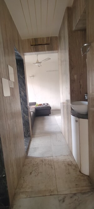 Bathroom in 1 BHK Apartment at Hiranandani Garden Eden 2, Powai – for Rent
