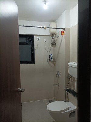 Bathroom in 2 BHK Apartment at Runwal Pearl, Manpada – for Rent