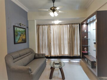 Living Room in 3 BHK Apartment at Lake Florence, Powai – for Rent