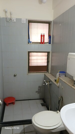 Bathroom in 1 BHK Apartment at Vasant Sarita, Kandivali East – for Rent