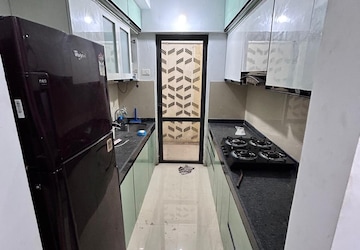 Kitchen in 2 BHK Apartment at Lodha Palava City Lakeshore Greens, Dombivli East – for Rent