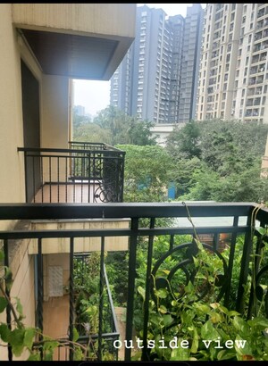 Balcony in 3 BHK Apartment at Lodha Sterling, Kolshet Road – for Rent