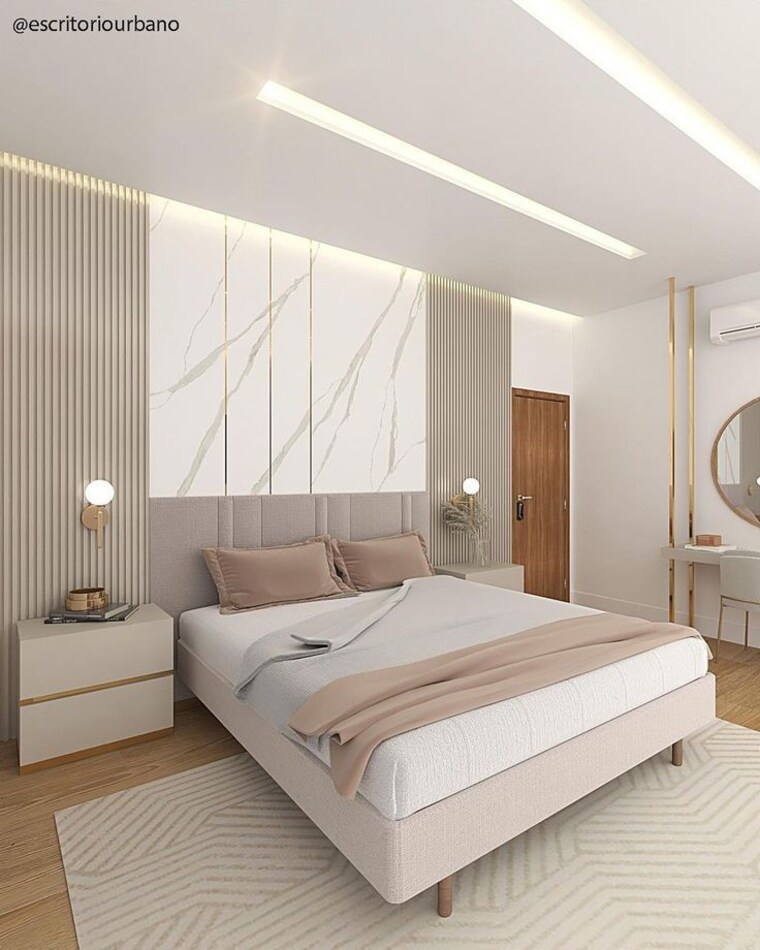Bedroom, smart-world-one-dxp 3 Bedroom 1806 Sq.Ft. Apartment In Sector 113 Gurgaon 9355232