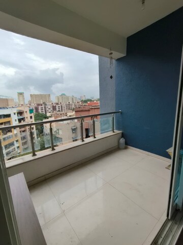 Balcony in 3 BHK Apartment at Vijay Annex 29, Waghbil – for Rent