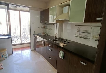 Kitchen in 4 BHK Apartment at Ekta Lake Lucerne, Powai – for Rent