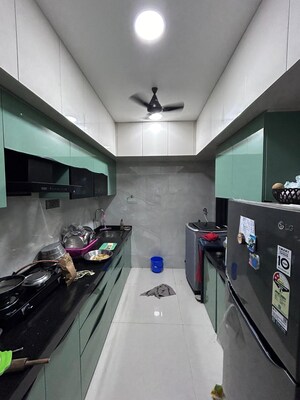 Kitchen in 2 BHK Apartment at Oberoi Realty Park View, Kandivali East – for Rent