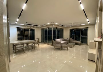 Living Room in 4 BHK Apartment at Raj Grandeur, Powai – for Rent