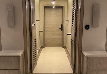 Building Lobby in 4 BHK Apartment at Raj Grandeur, Powai – for Rent