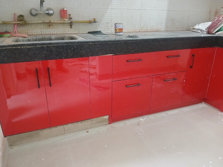 Kitchen, jm-florence 2 Bedroom 1197 Sq.Ft. Apartment In Tech Zone 4 Greater Noida Greater Noida 9355345