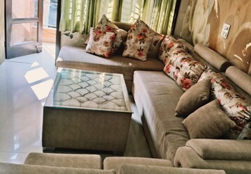 Living Room in 2 BHK Apartment at Dhakoli – for Rent