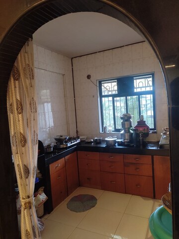 Kitchen in 2 BHK Apartment at Dombivli East – for Rent
