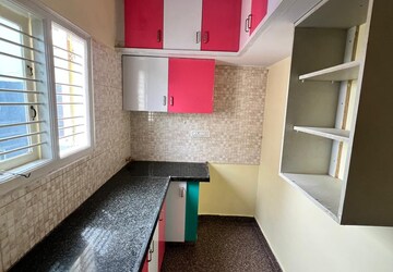 Kitchen in 2 BHK Builder Floor at Nri Layout – for Rent