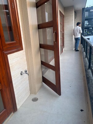 Balcony in 3 BHK Builder Floor at Sector 23 – for Rent