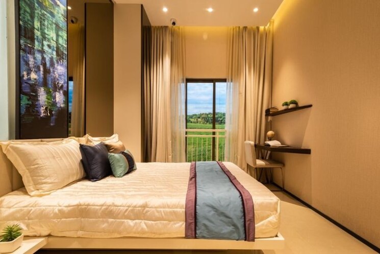 Bedroom, naman-habitat 2 Bedroom 700 Sq.Ft. Apartment In Andheri West Mumbai 9355473