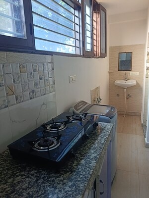 Kitchen in 2 BHK Builder Floor at Sector 21 – for Rent