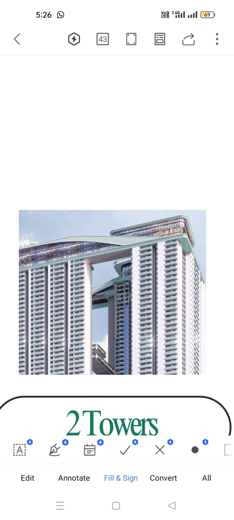 Exterior View, nanakramguda 3 Bedroom 2600 Sq.Ft. Apartment In Nanakramguda Hyderabad 9355581