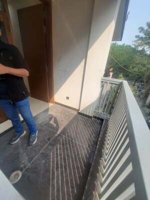 Balcony in 2 BHK Builder Floor at Malviya Nagar – for Rent