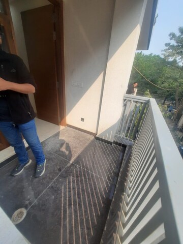 Balcony in 2 BHK Builder Floor at Malviya Nagar – for Rent