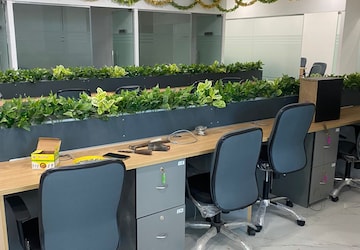 Team Area in  Office Space at Dosti Oak, Kolshet Industrial Area – for Rent