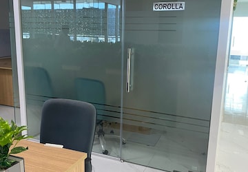 Bathroom in  Office Space at Dosti Oak, Kolshet Industrial Area – for Rent