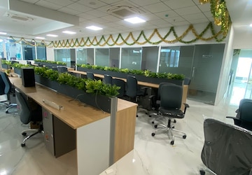 Team Area in  Office Space at Dosti Oak, Kolshet Industrial Area – for Rent