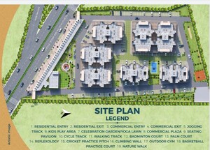 Master Plan in 3 BHK Apartment at ROF Aalayas Phase 2, Sector 102 – for Sale