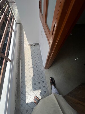 Balcony in 1 BHK Builder Floor at Risland Sky Mansion, Chattarpur – for Rent