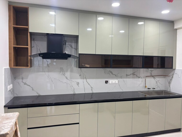 Kitchen, my-home-mangala 2.5 Bedroom 1550 Sq.Ft. Apartment In Kondapur Hyderabad 9355687