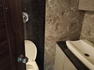 Bathroom in 2 BHK Apartment at Pr Woodwind, Andheri East – for Rent