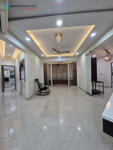 Living Room in 3 BHK Apartment at Oberoi Realty Gardens, Kandivali East – for Sale