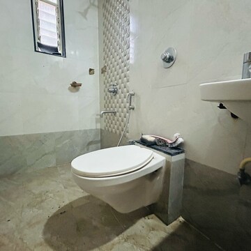 Bathroom in 2 BHK Apartment at Purava Srushti Apartment, Sinhagad Road – for Rent